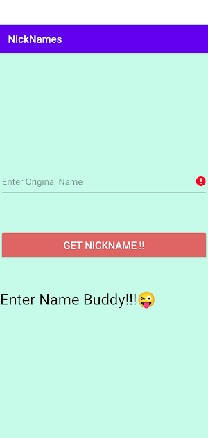 NickNames Screenshot 1