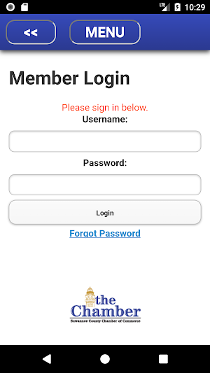 Suwannee Chamber Mobile App Screenshot 1