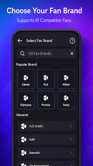 Fan Remote Control Screenshot 2