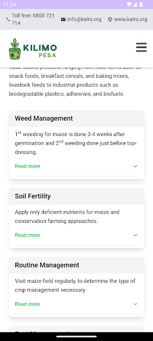 Kilimo Pesa Screenshot 1