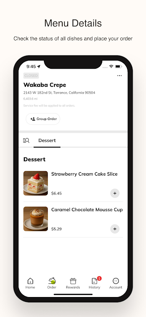 Wakaba Crepe Screenshot 1