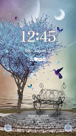 Winter Garden - Wallpaper Screenshot 1