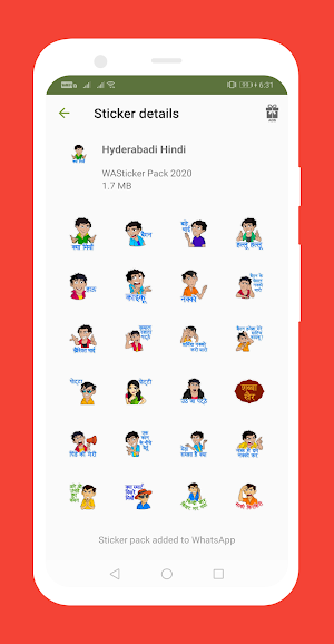 Hyderabadi Stickers For WhatsApp - WA Stickers Screenshot 0