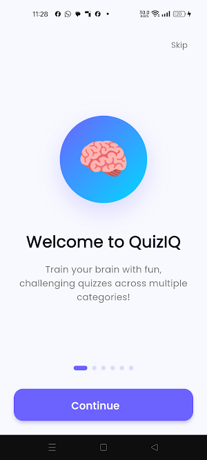 IQ Test & Brain Games Quiz Screenshot 1