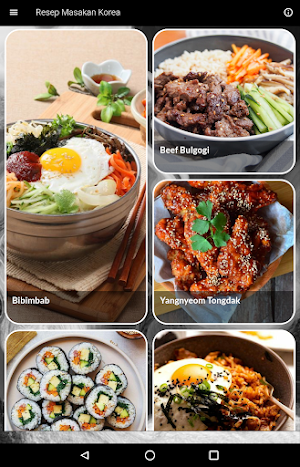 Resep Masakan Korea Screenshot 1