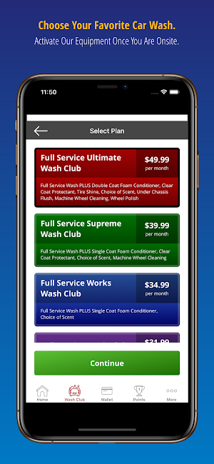 Blue Whale Car Wash Screenshot 1