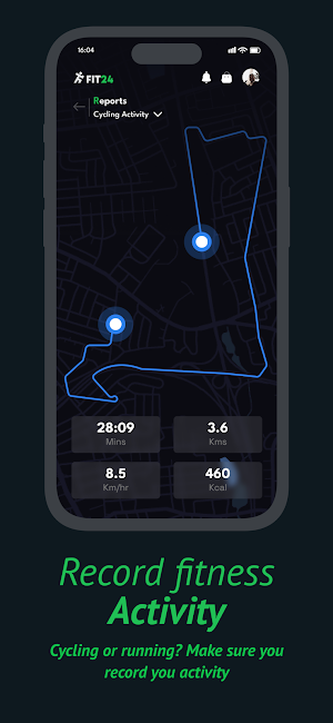 Fit24 User Screenshot 2