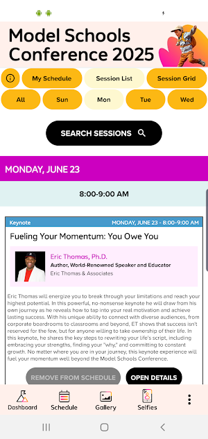 Model Schools Conference Screenshot 2