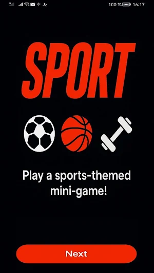 Sport App Screenshot 1