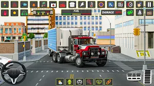 US Truck Simulator City Truck Screenshot 1