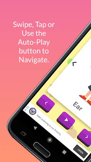 Learn First English: Kids vocabulary flashcards Screenshot 3