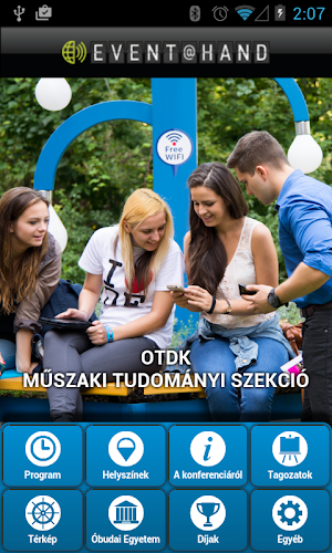 OTDK MTSZ EVENT@HAND Screenshot 1