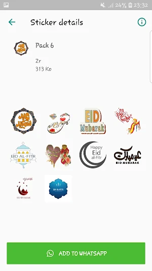 Eid El Fitre Stickers Screenshot 3