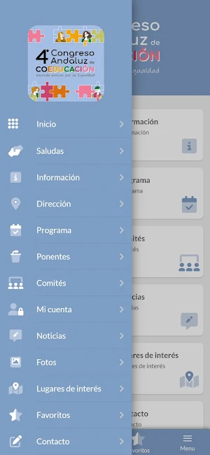 IVCongreso Andaluz Coeducación Screenshot 2