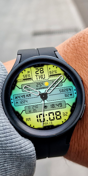 DIGI CORDUIN CTS48 Watch face Screenshot 3