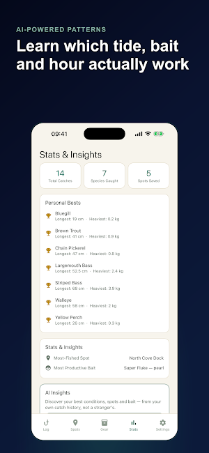 Fishing Log: Catch Tracker Screenshot 2