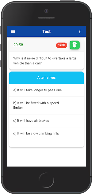 Motorcycle theory test 2022 Screenshot 3