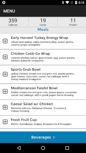 SportsGrub Screenshot 1