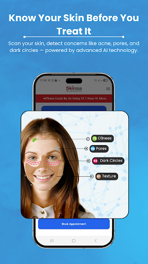 Skinaa Clinic: Appointment Screenshot 2