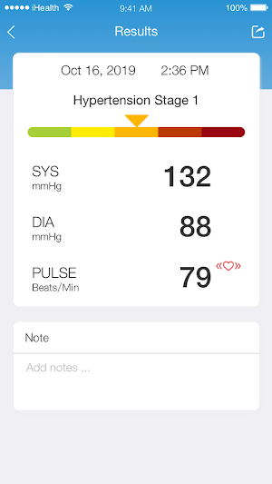 iHealth MyVitals Pro Screenshot 3