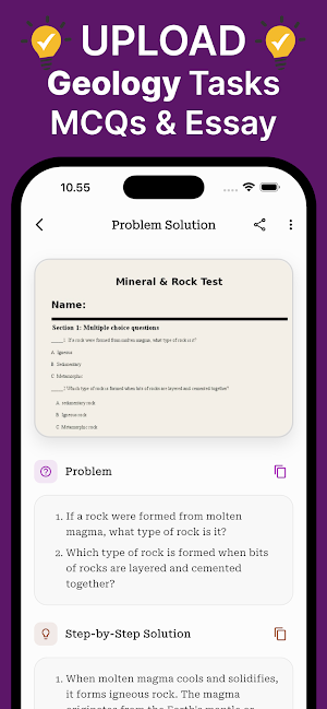 Geology Homework & Quiz Solver Screenshot 1