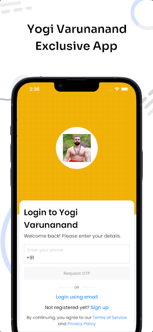 Yogi Varunanand App Screenshot 0