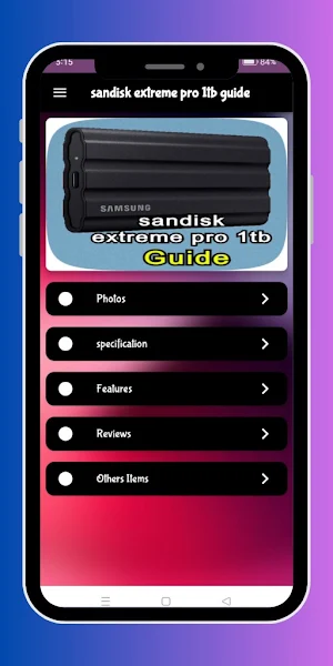 sandisk extreme pro 1tb guide Screenshot 0