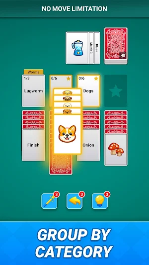 Word Solitaire Associations Screenshot 1