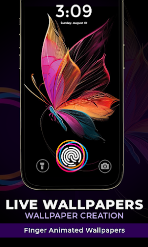 Fingerprint Live & Static 4k Screenshot 1