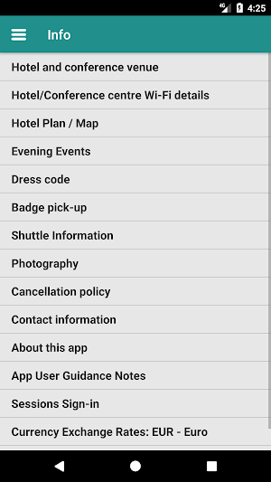 BDO International Events Screenshot 3