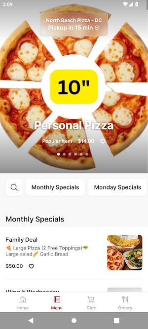 North Beach Pizza To Go Screenshot 1