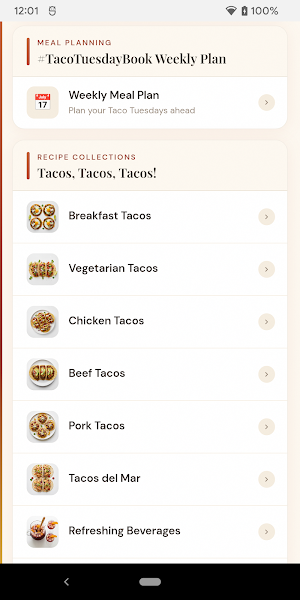Taco Tuesday - Taco Recipes Screenshot 2