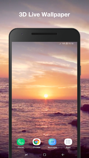 Beach Sunrise Live Wallpaper Screenshot 3