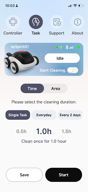 ezController Screenshot 1