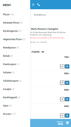 Melis Pizzeria Screenshot 1