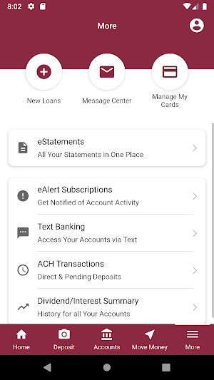 LincOne FCU Screenshot 2