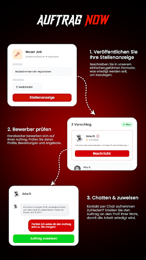 Auftrag Now Screenshot 2