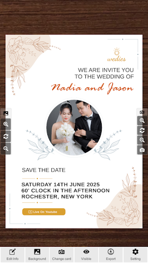 WedCard Screenshot 0