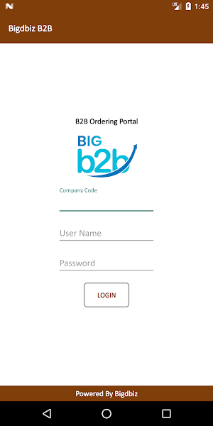 Bigdbiz B2B Order Screenshot 1