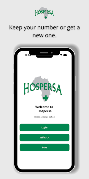 Hospersa SIM Connect Screenshot 3