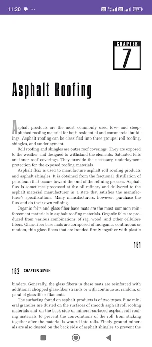 Roofing Handbook Screenshot 2