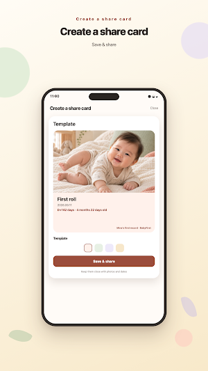 BabyFirst: Baby Milestones Screenshot 2
