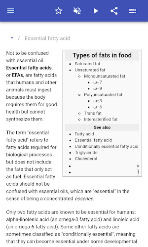 Fatty acids Screenshot 1