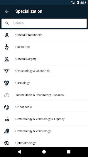HealthEIndia Patients Screenshot 1