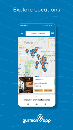 Gurman: Reserve Restaurants Screenshot 1