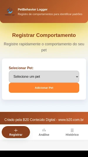 PetBehavior Logger Screenshot 0