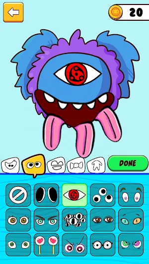 Mix Monster Makeover: DIY Game Screenshot 1