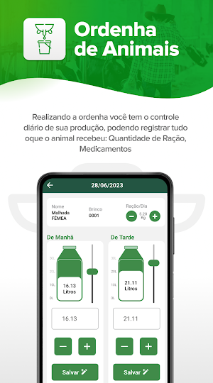 Ordenha Fácil Screenshot 1
