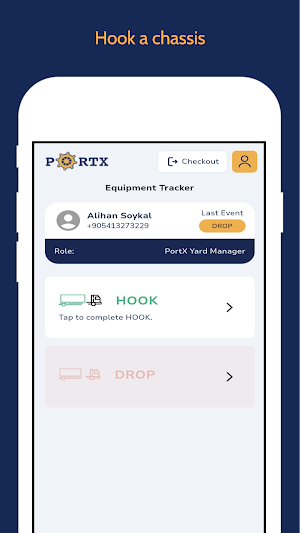 Portx Equipment Tracker Screenshot 1