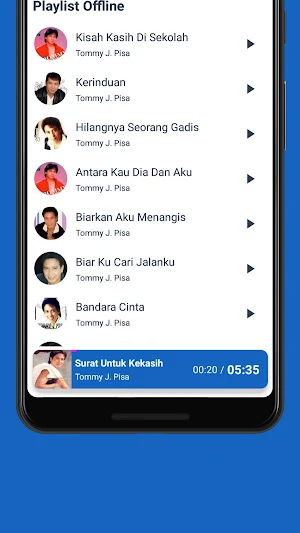 Tommy J Pisa Offline Tembang Kenangan 80-90an Screenshot 3